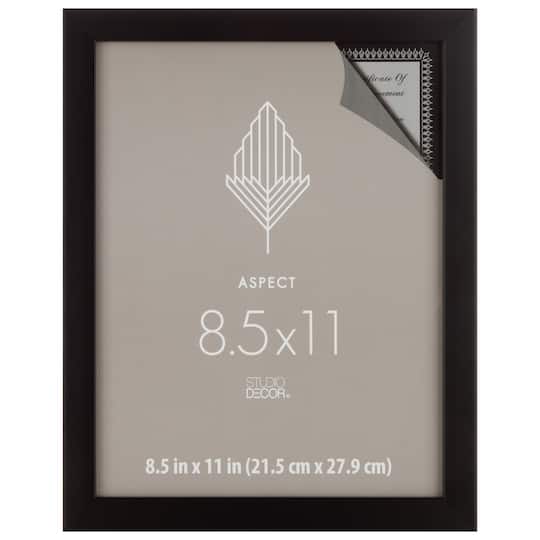 Aspect Black Narrow Frame by Studio Décor